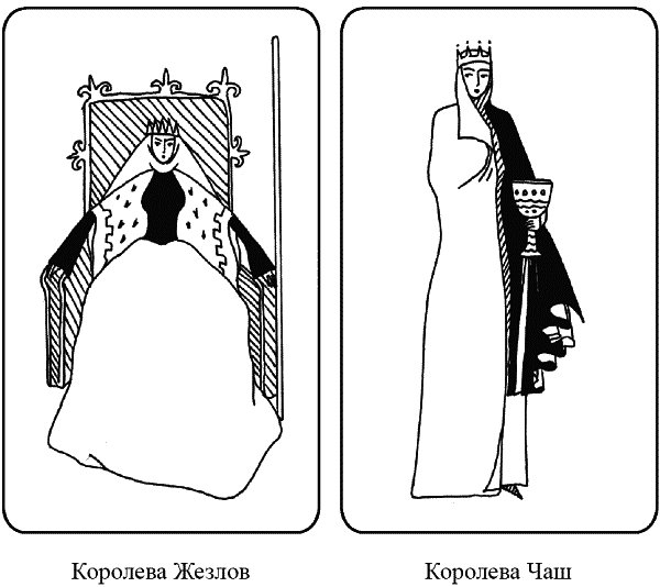 Королева жезлов карта да нет