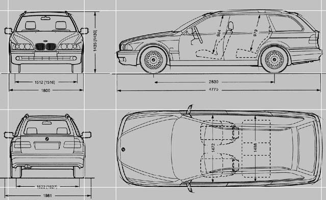 Hyundai accent чертеж