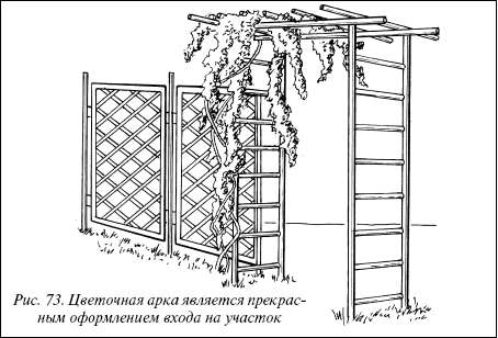 Садовая арка своими руками из дерева чертежи