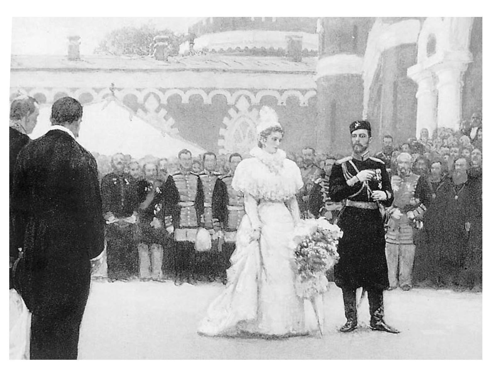 Бал 29 декабря 1896г. Бракосочетание Николая 2 и Александры Федоровны.