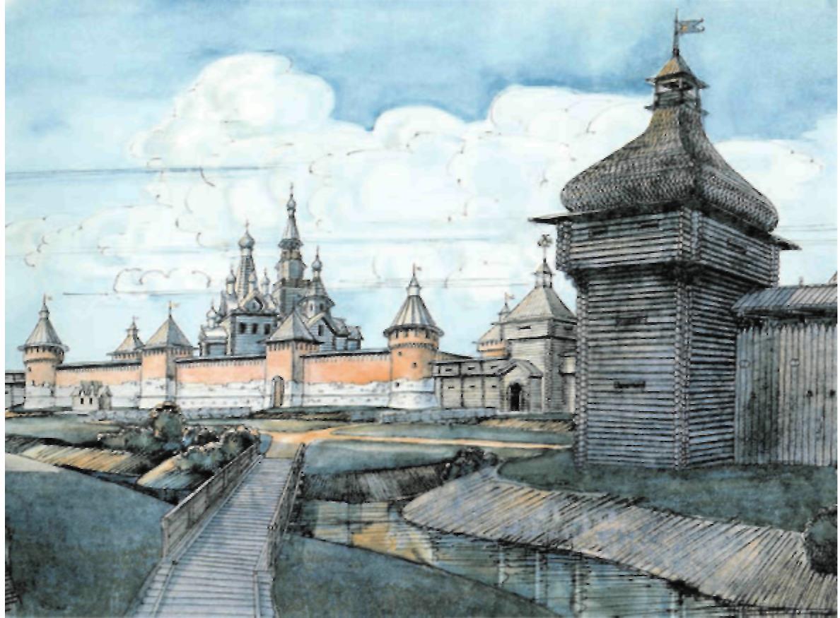 Тульский Кремль 16 века в Туле